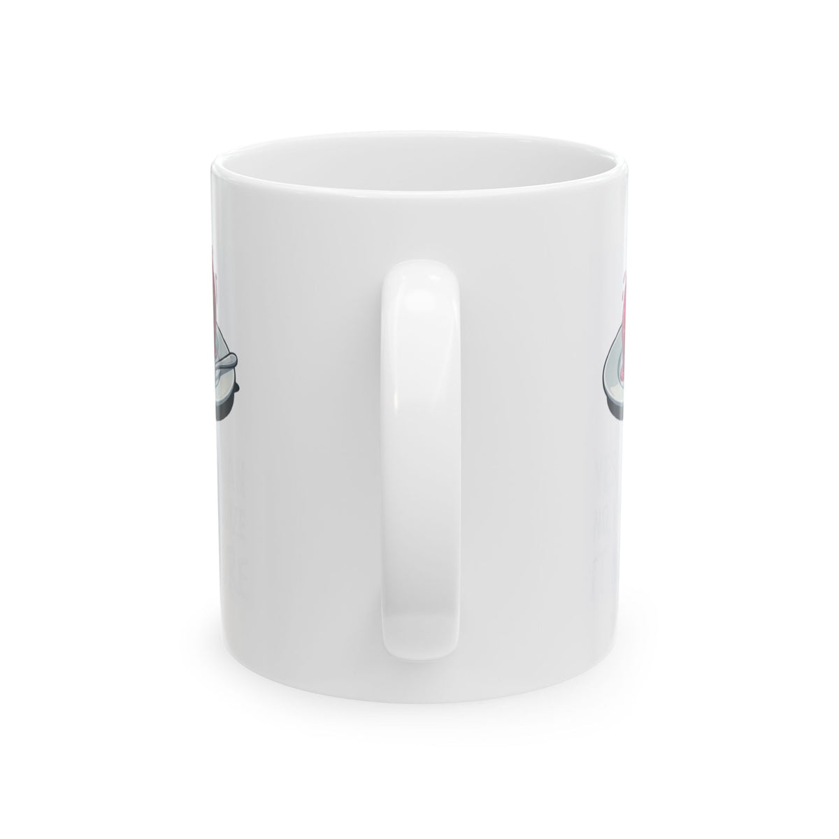 "Yes It's From A Can" White Ceramic Mug