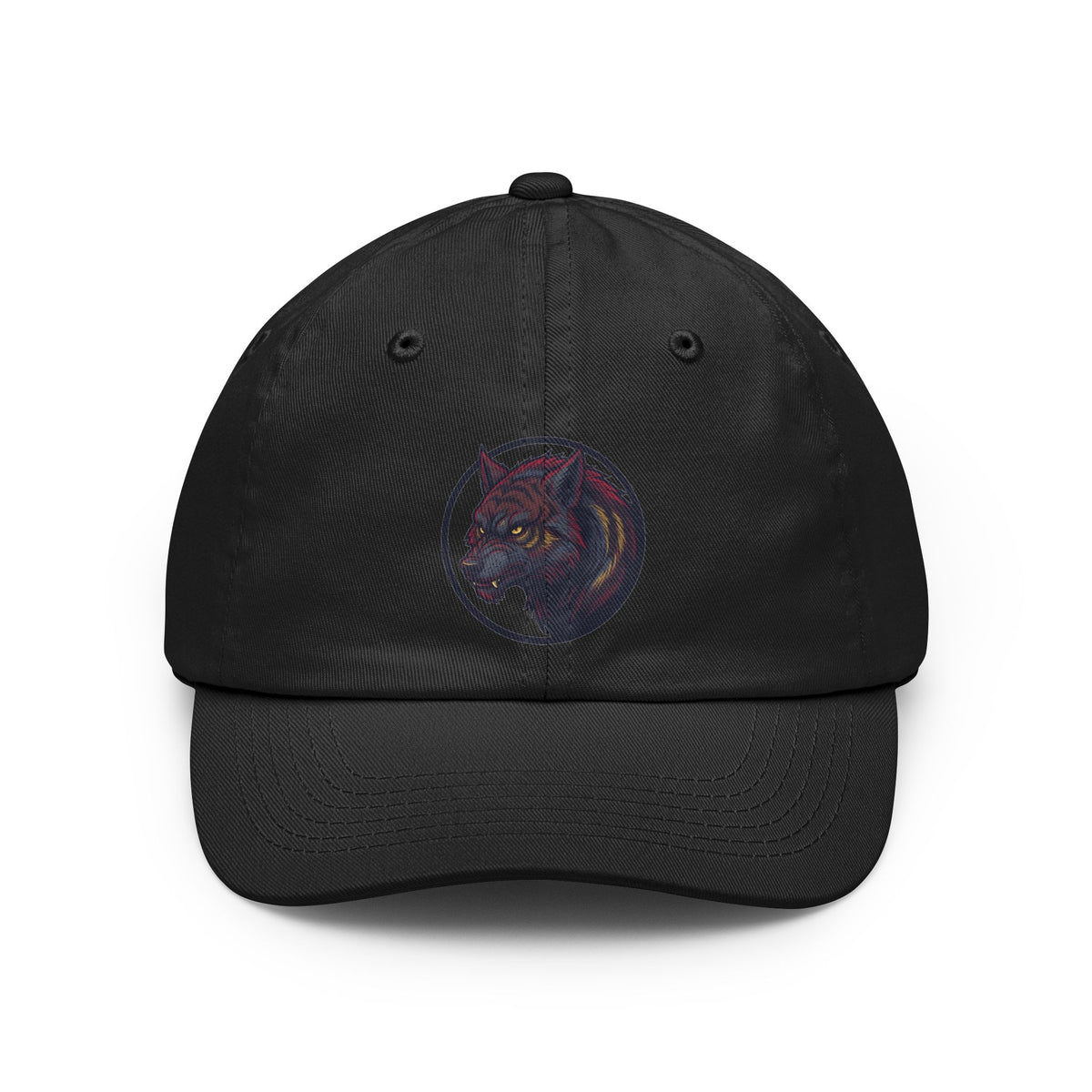 Color: Black | The Beast of Gévaudan (France) Dad Hat — Graphic