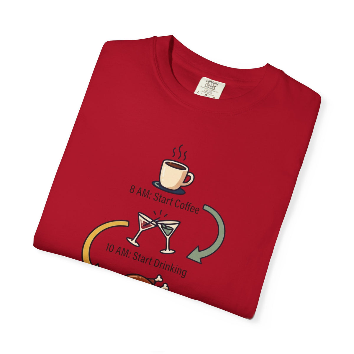 Thanksgiving Regrets Unisex Garment-Dyed Tee