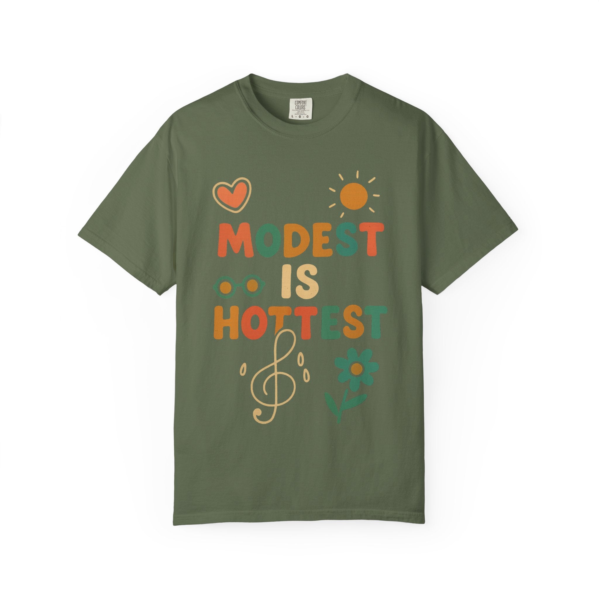 "Modest is Hottest" Unisex Garment-Dyed T-shirt