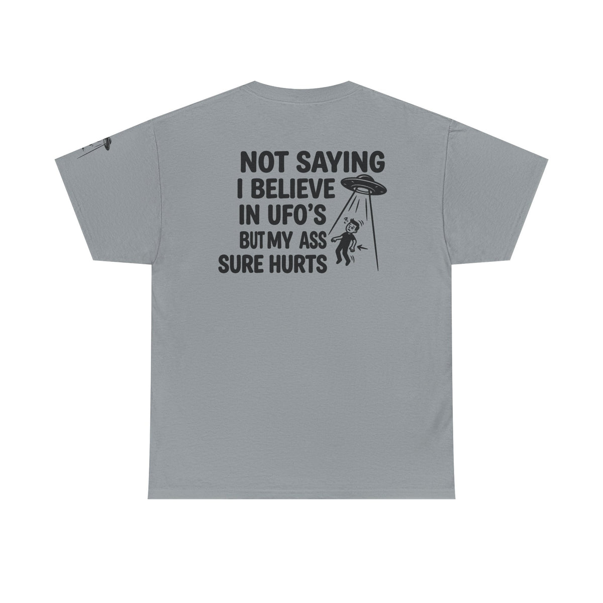 Color: Gravel | UFO's Premium Graphic Tee