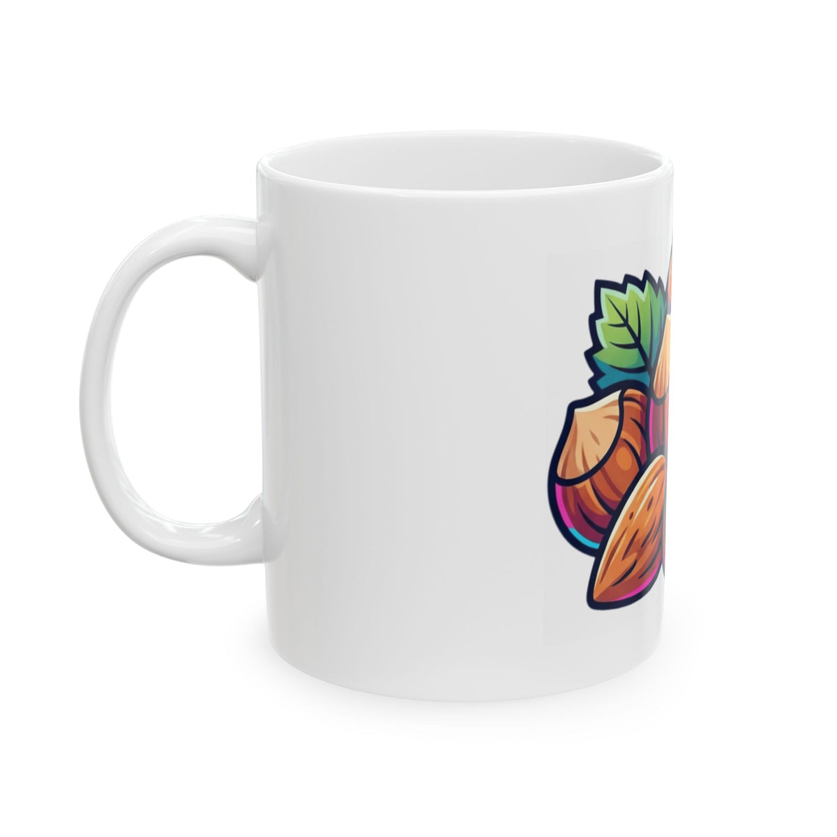 "A Little Salty, A Little Sweet" White Ceramic Mug — Graphic