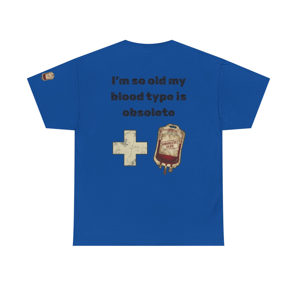 Color: Royal | Blood Type Premium Graphic Tee