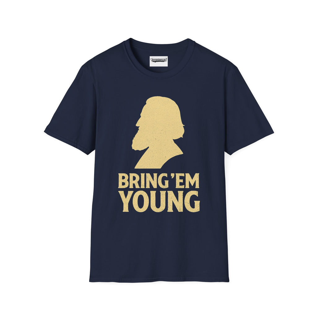Bring 'Em Young Graphic T-Shirt — Vintage Silhouette Tee