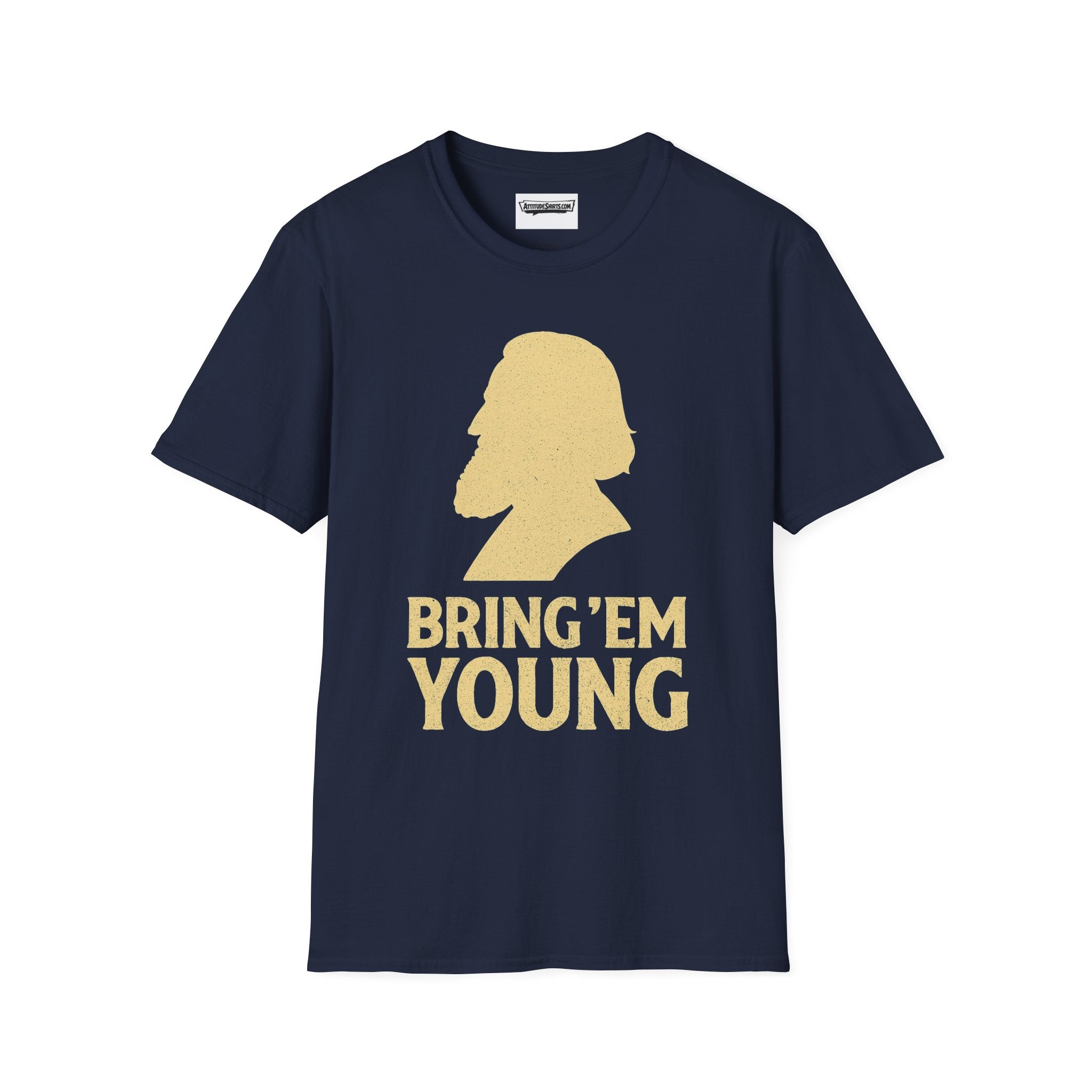 Bring 'Em Young Graphic T-Shirt — Vintage Silhouette Tee