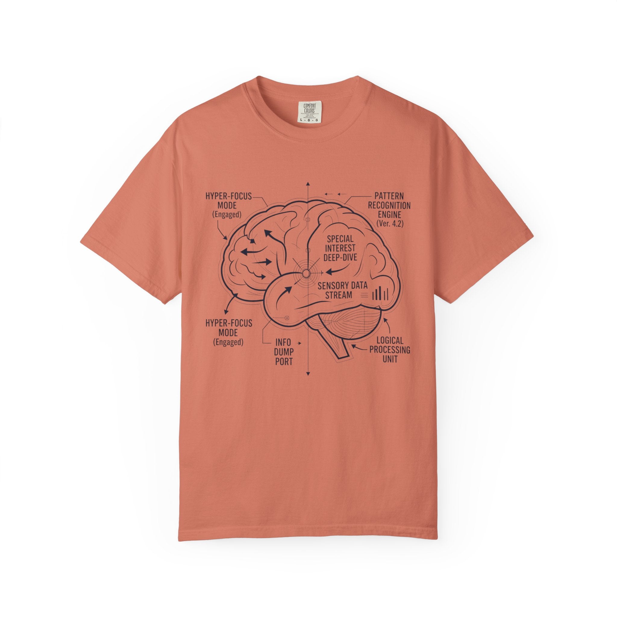 "Not Broken" Unisex Garment-Dyed Tee