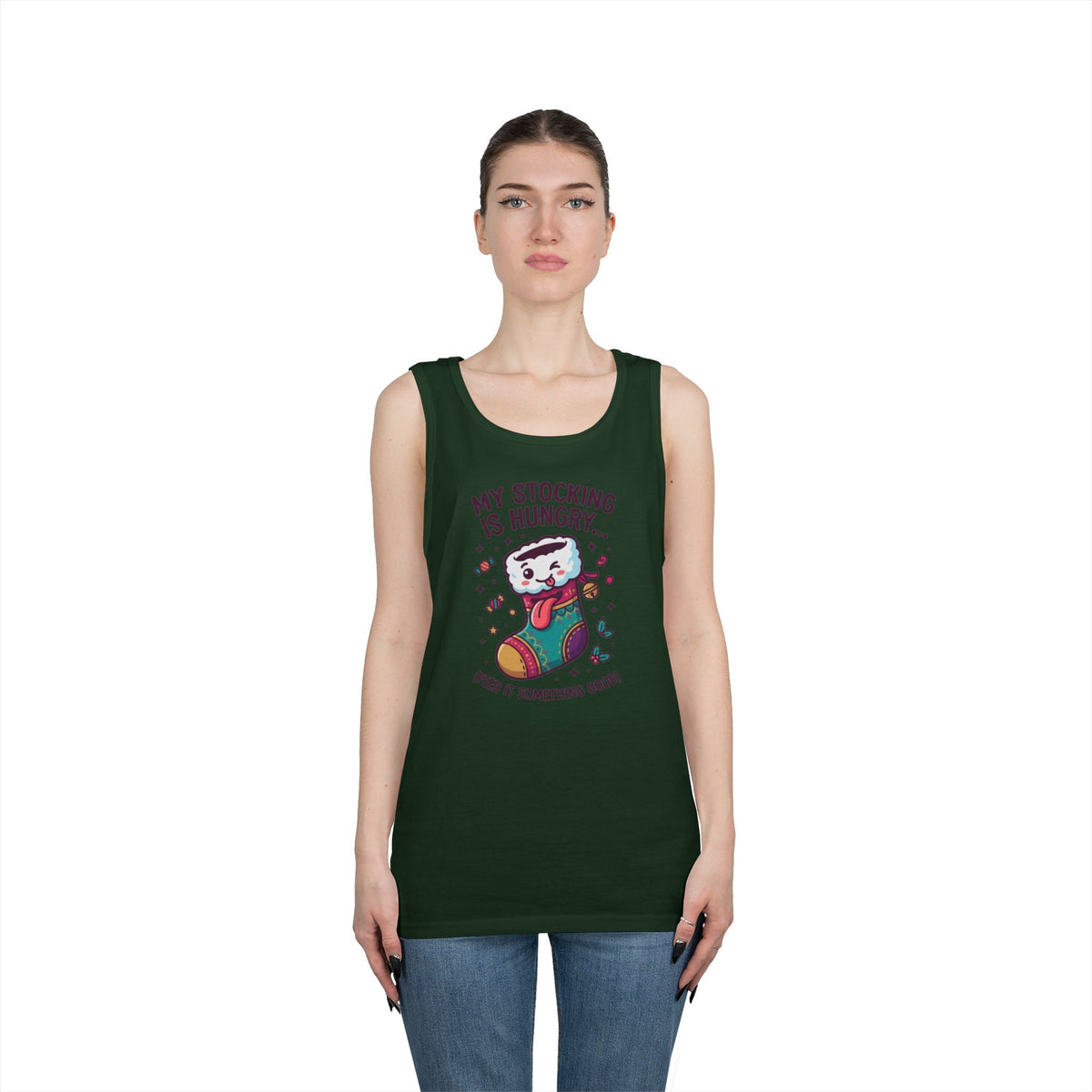 "My Stocking Is Hungry" Tank Top