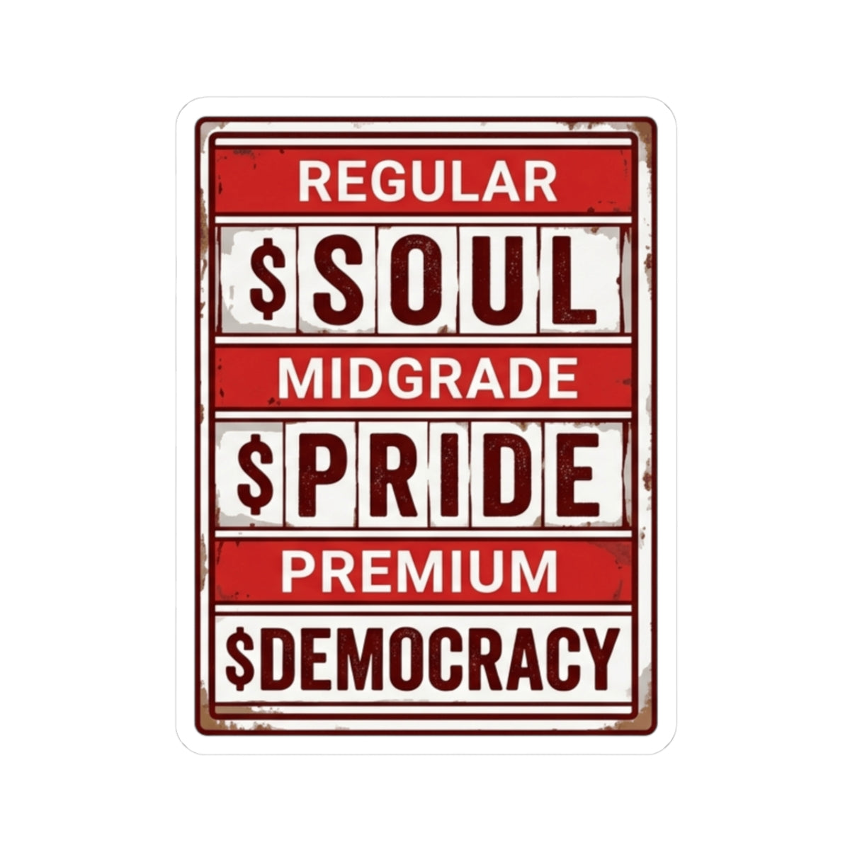"Fueled By Putin" Sticker