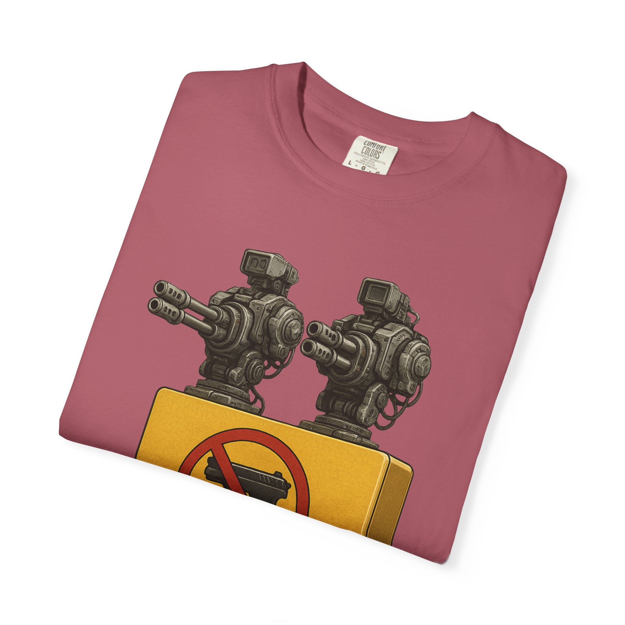 "Gun Free Zone: Unisex Garment-Dyed T-shirt