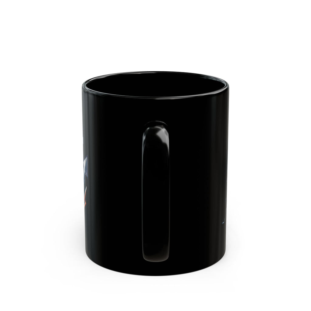 "Fuck Cancer" Black Ceramic Mug