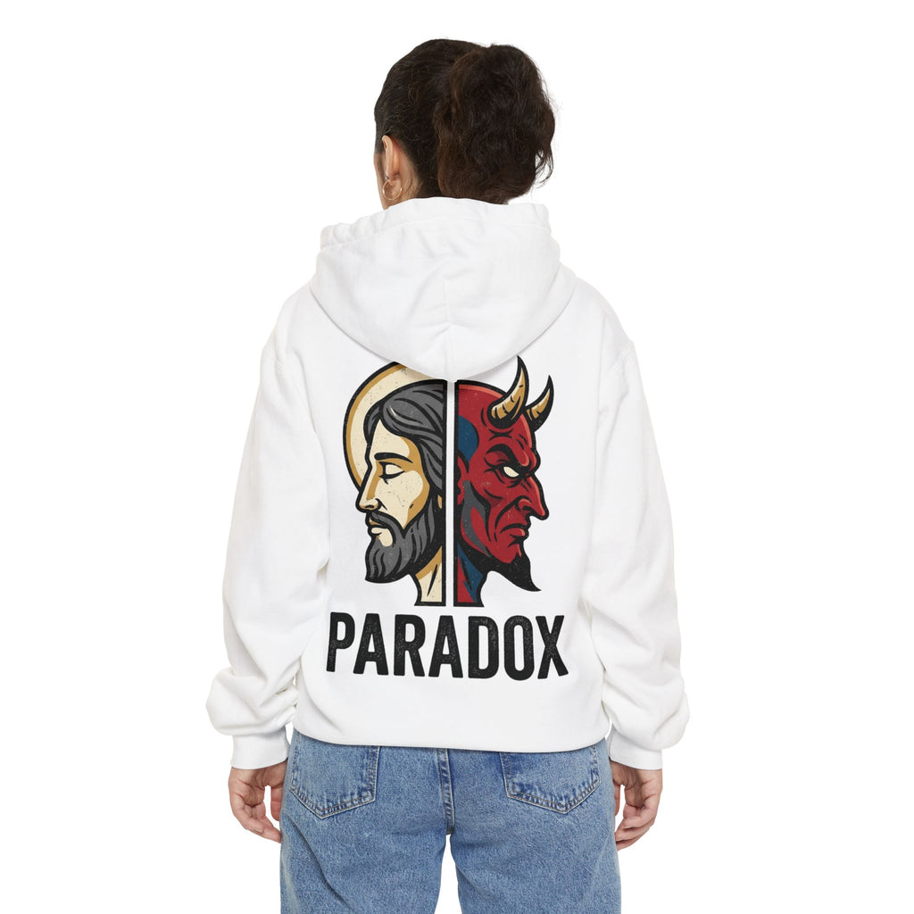 "Paradox" Garment-Dyed Hoodie