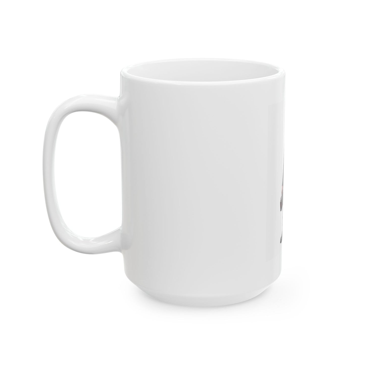 "Roxie" White Ceramic Mug