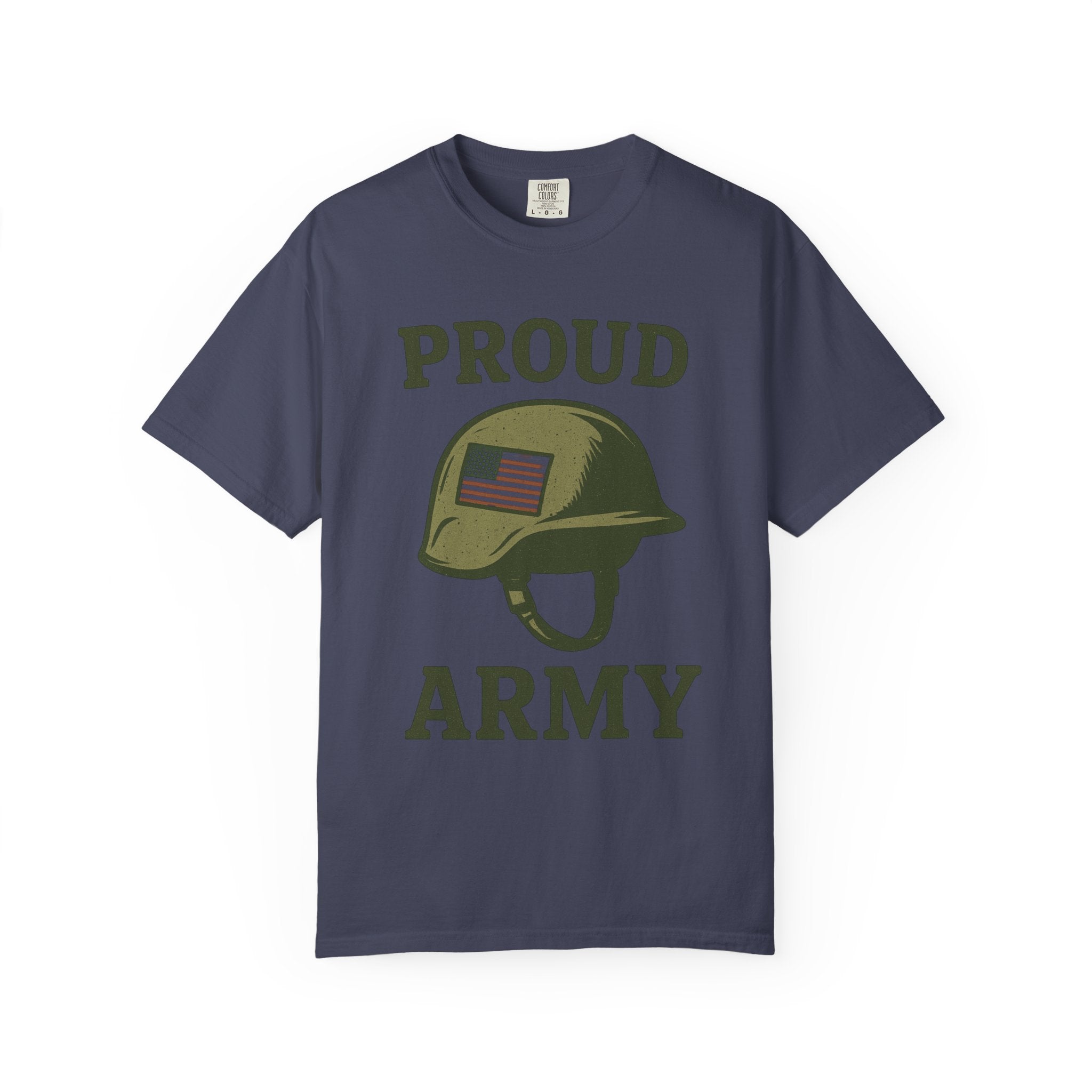 "Proud Army" Unisex Garment-Dyed T-shirt