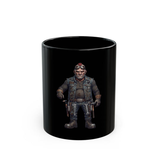 "Axel" Black Ceramic Mug