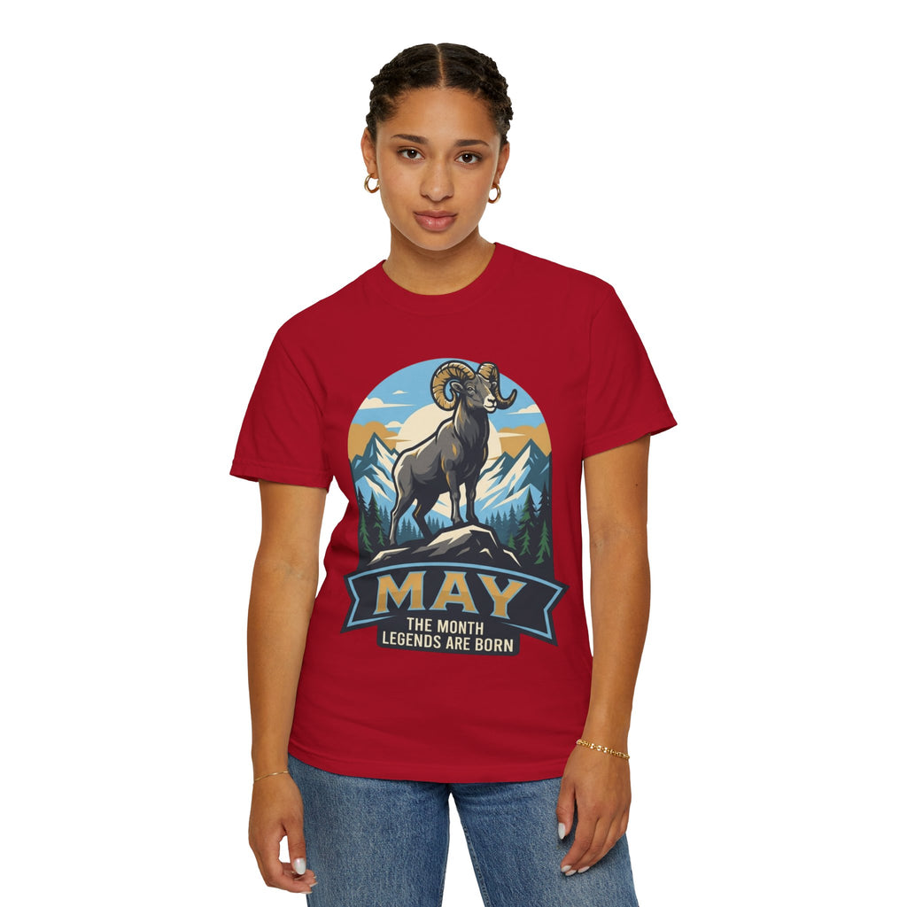 "May Legend" Unisex Garment-Dyed Tee