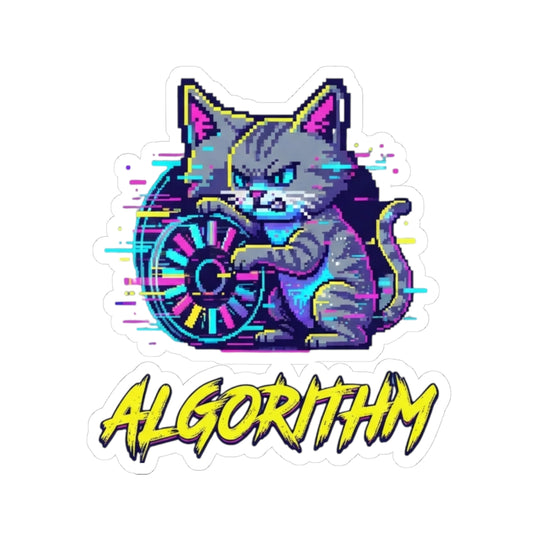 "Keep Calm And Blame The Algorithm" Sticker