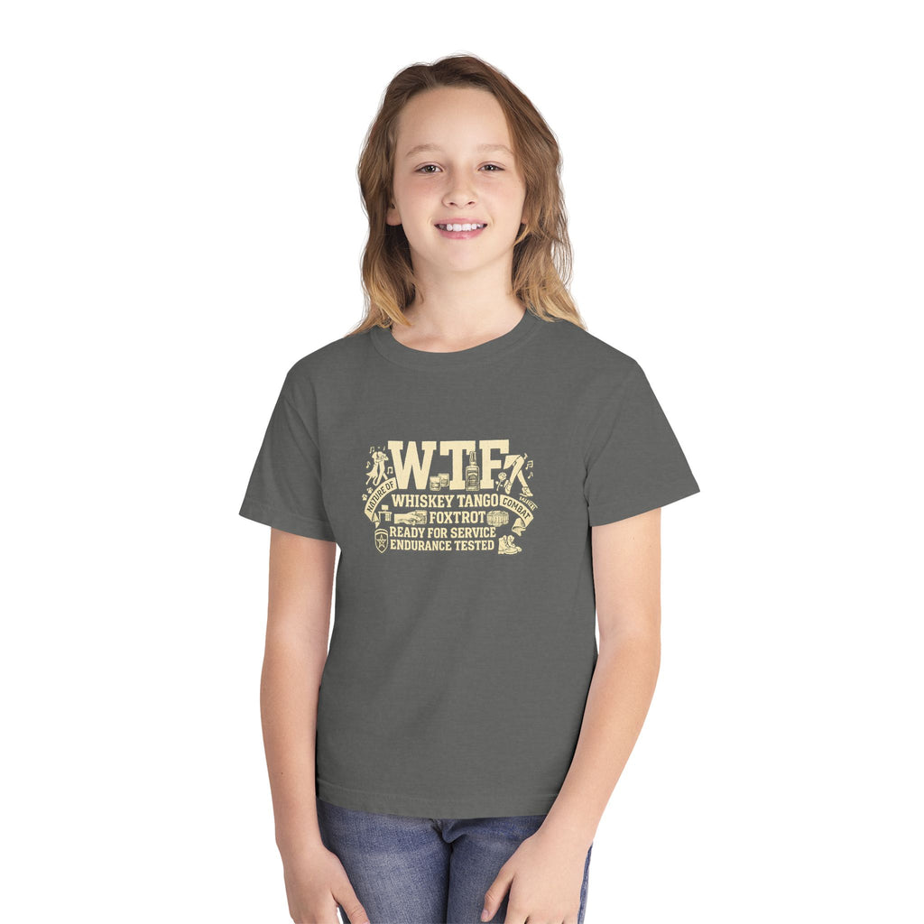 WTF Nature of Combat | Youth Tee — AttitudeShirts