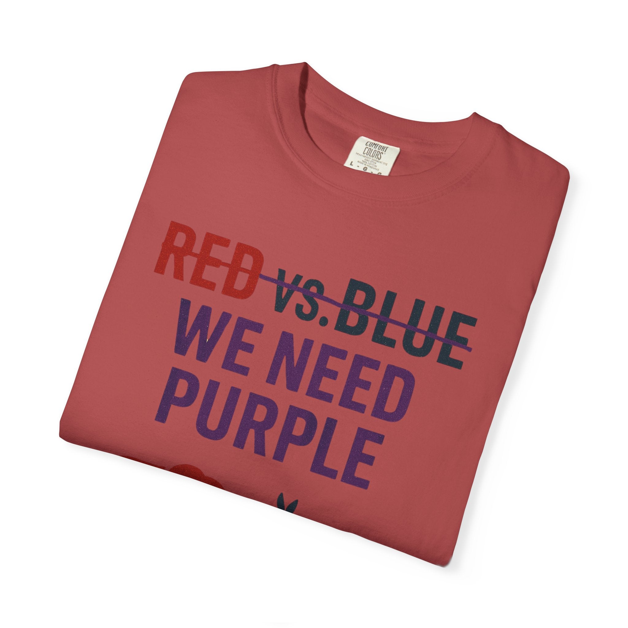"The Lesser Evil Election" Unisex Garment-Dyed T-shirt