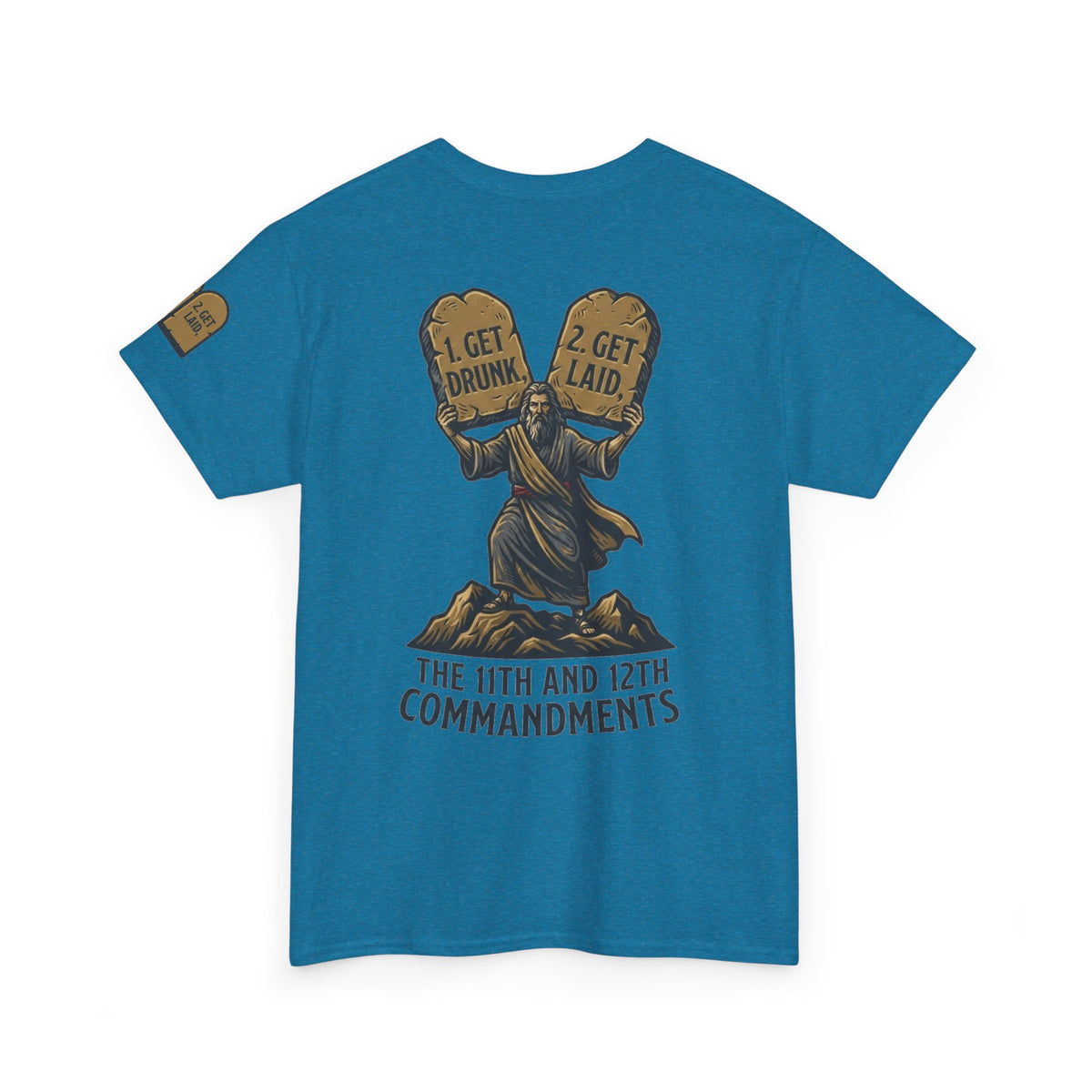 "11th and 12th Commandment" Premium Graphic Tee