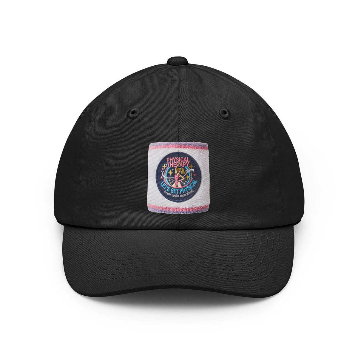 Color: Black | Let's Get Physical Dad Hat