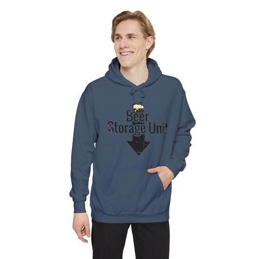 Beer Storage Unit – Premium Dad Bod | Garment-Dyed Hoodie — AttitudeShirts