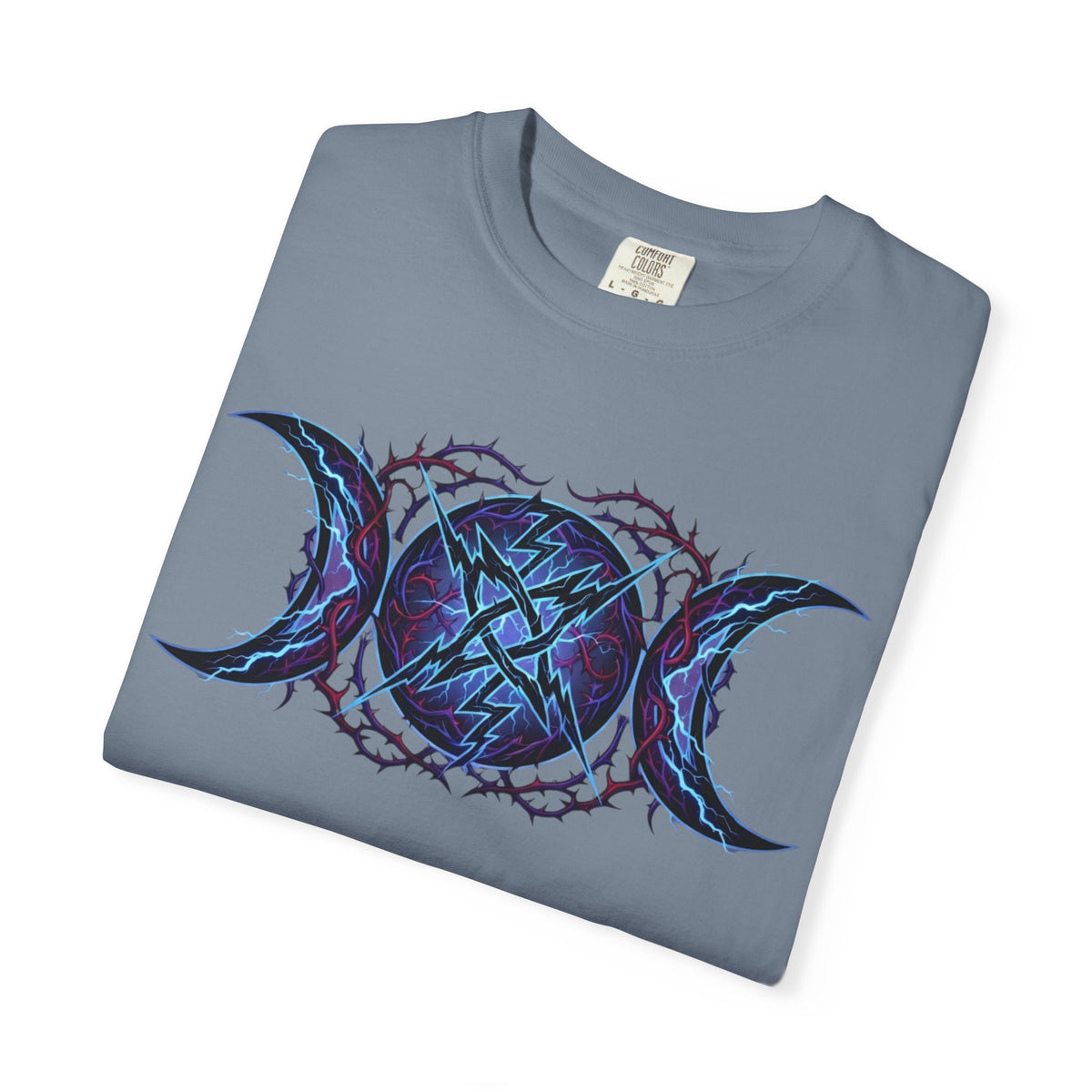 "Triple Goddess Tempest" Unisex Garment-Dyed Tee
