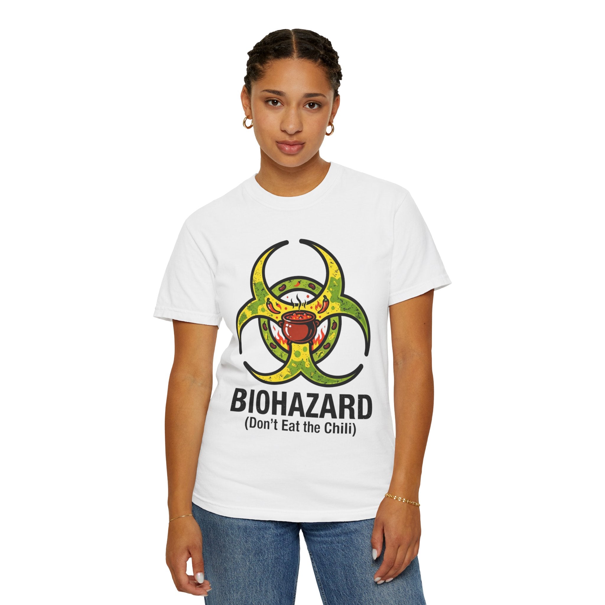 "Bio Hazard" Unisex Garment-Dyed Tee