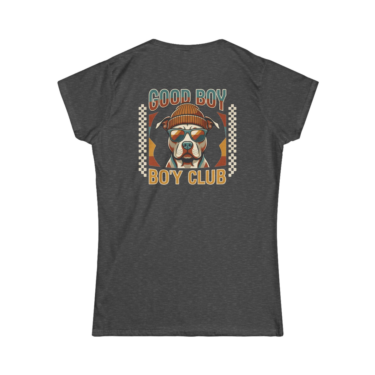 Color: Dark Heather | Good Boy Bo'y Club Women's Tee
