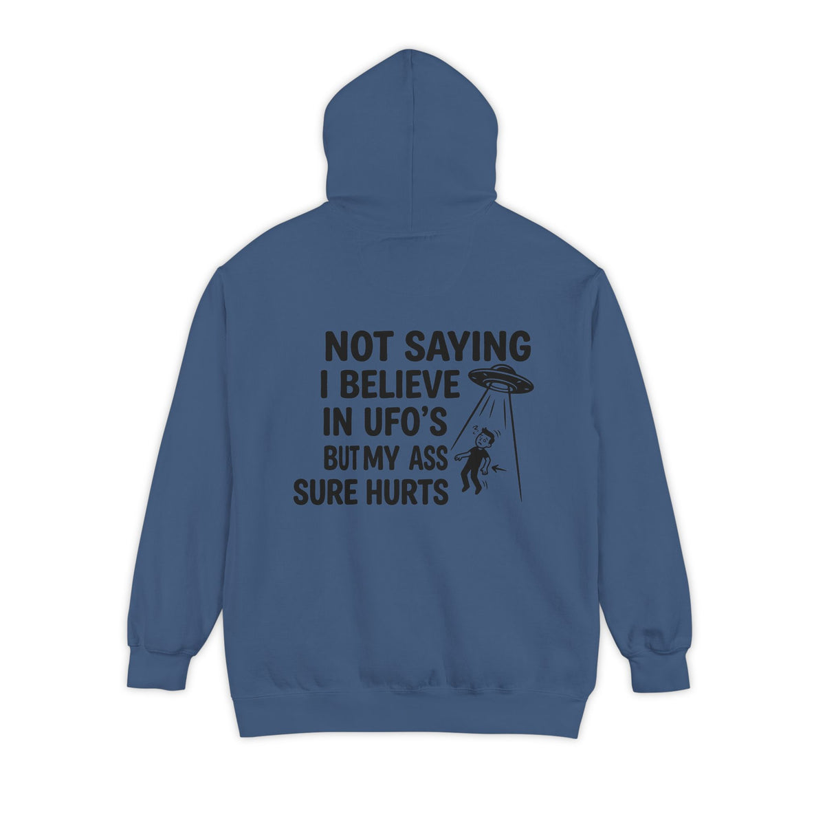 Color: True Navy | UFO's Garment-Dyed Hoodie