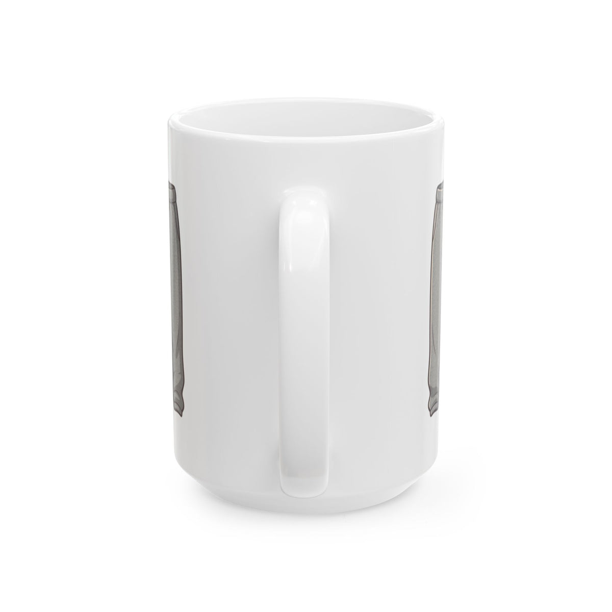 "Offical Thanksgiving Uniform" White Ceramic Mug — Graphic