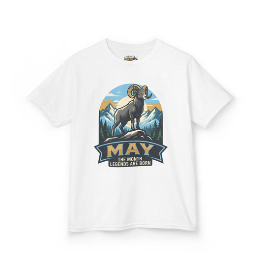 Color: White | May Legend Kids Tee