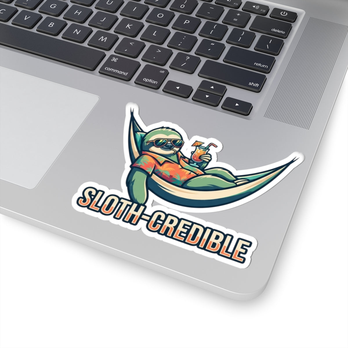 "Sloth Credible" Sticker — Main