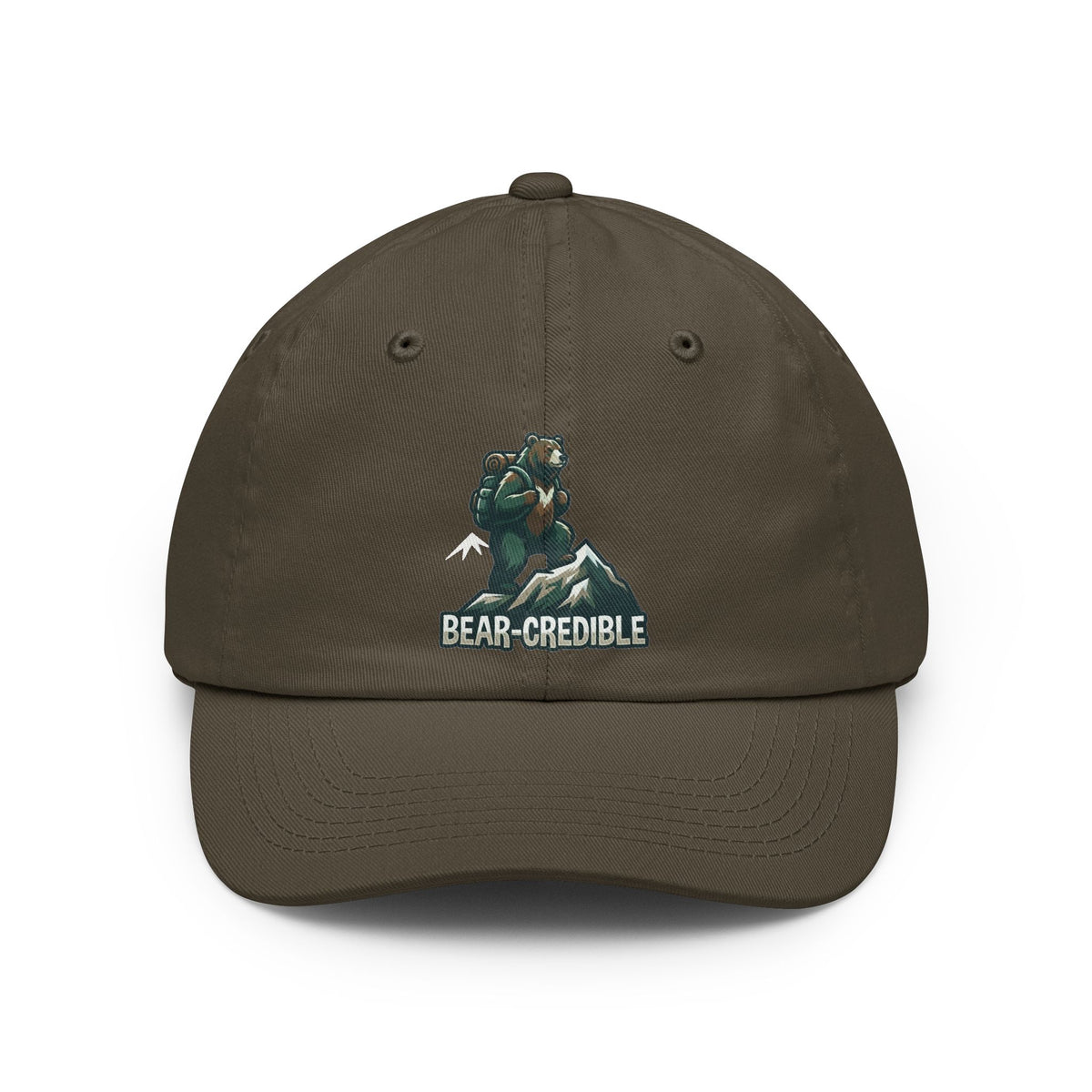 Color: Olive | Bear Credible Dad Hat
