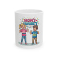 "Mom's Favorite" White Ceramic Mug
