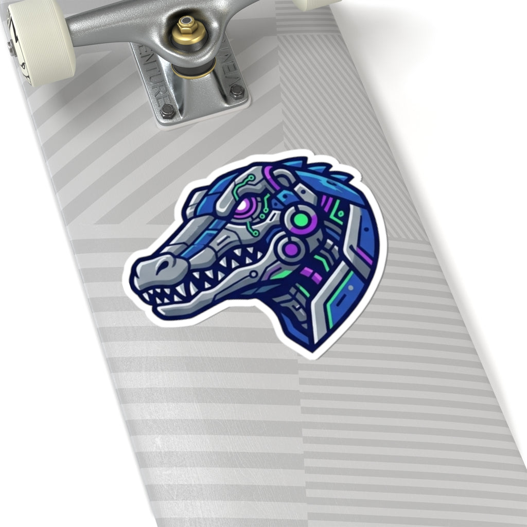 "Cyber Alligator" Sticker
