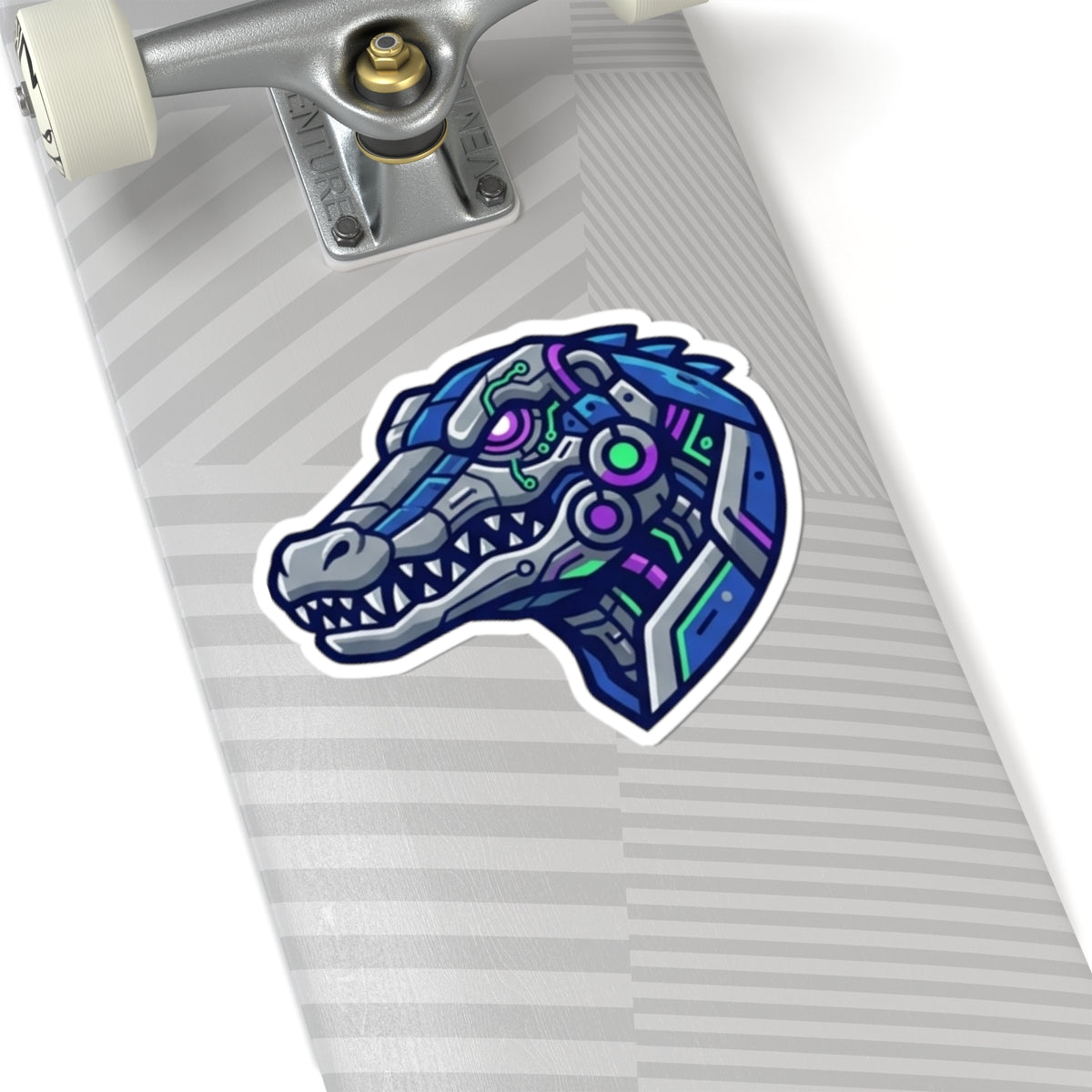 "Cyber Alligator" Sticker