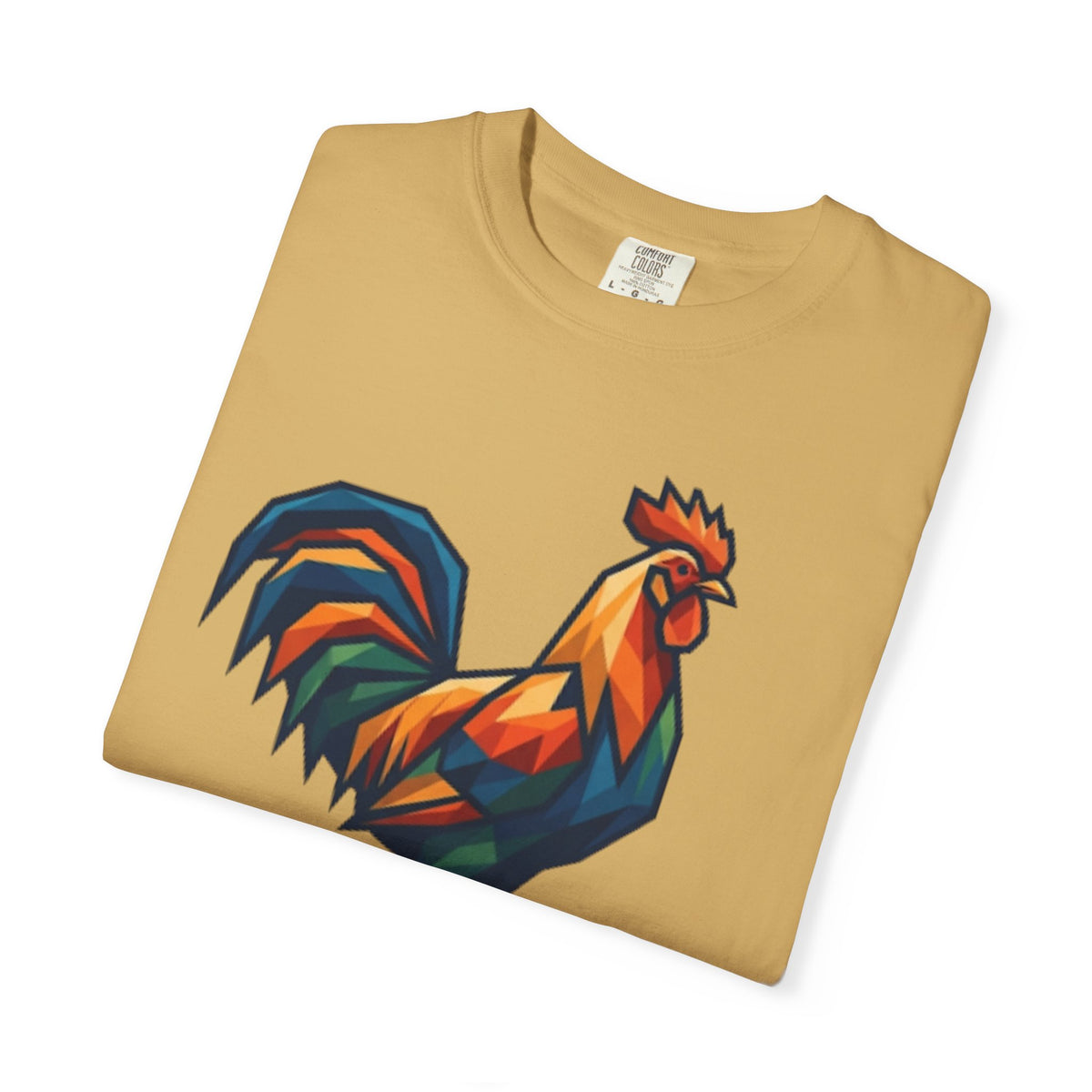 "Barnyard Rooster" Unisex Garment-Dyed Tee