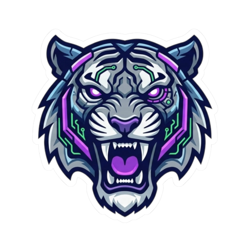 "Cyber Tiger" Sticker