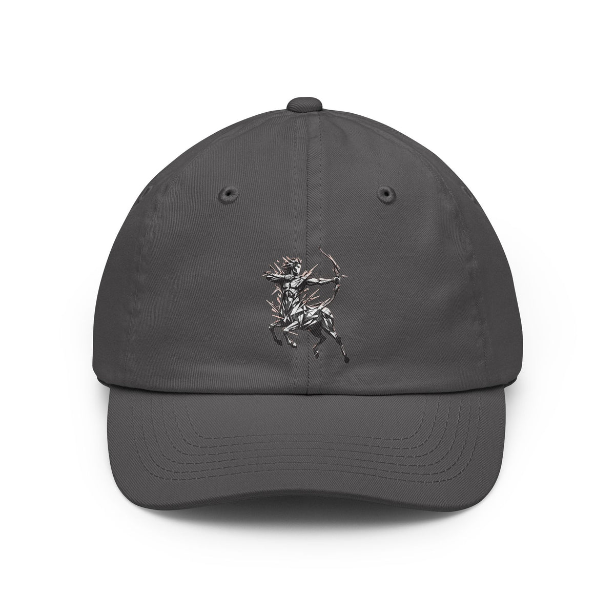 Color: Charcoal | Sagittarius The Archer Centaur Dad Hat — Graphic