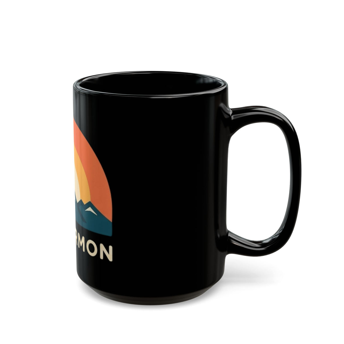 "Ex Mormon" Black Ceramic Mug — Graphic