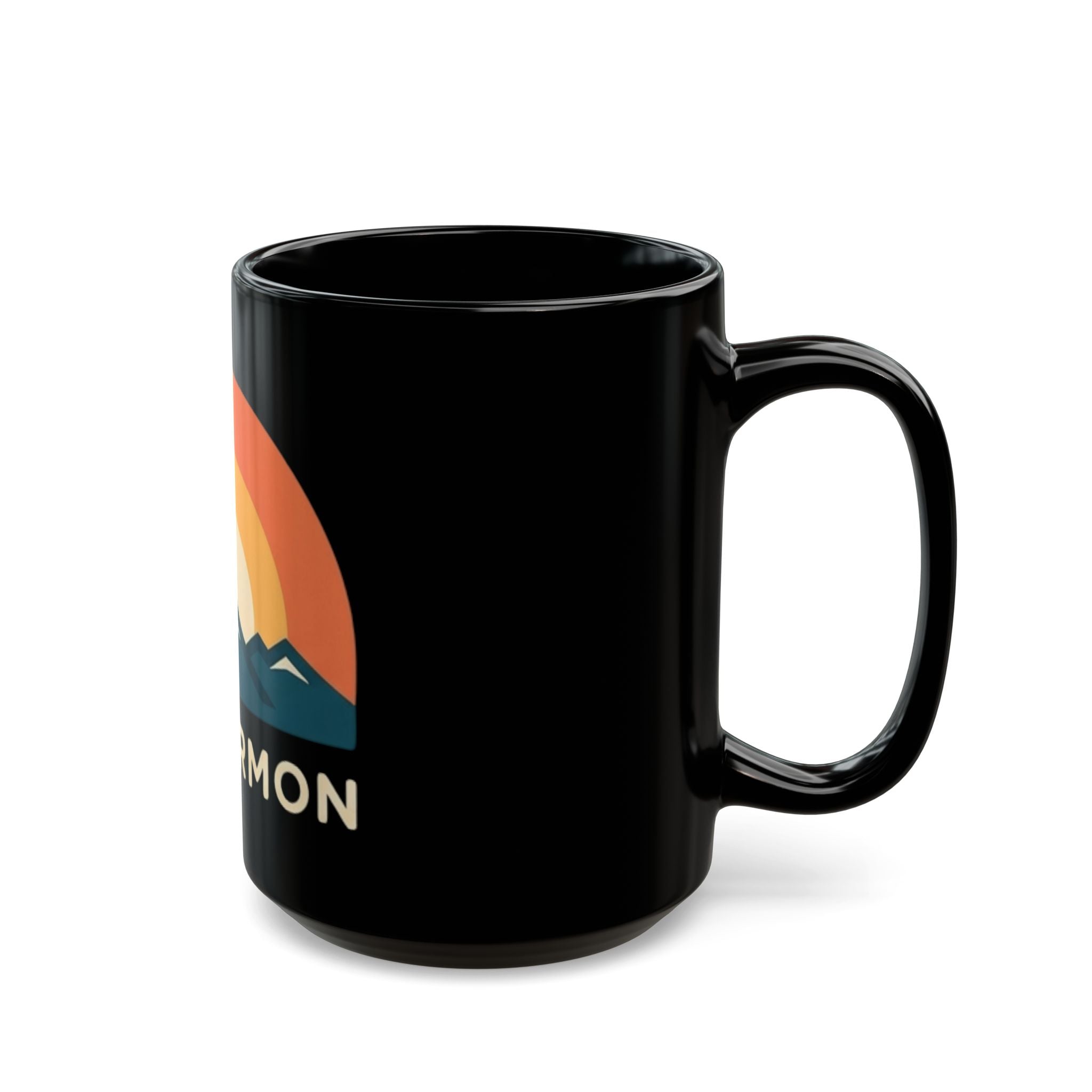 "Ex Mormon" Black Ceramic Mug — Graphic