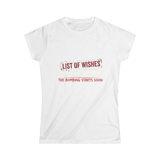 Color: White | When Monday Hits Different | Women's Tee — AttitudeShirts