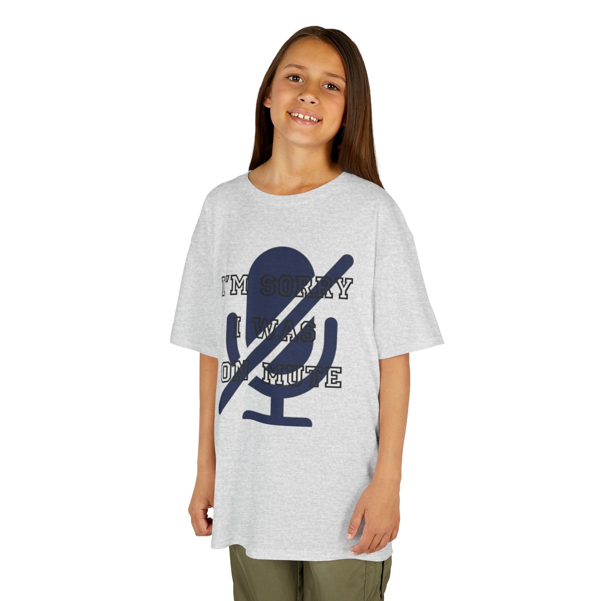 "I'm Sorry I Was On Mute" Kids Tee