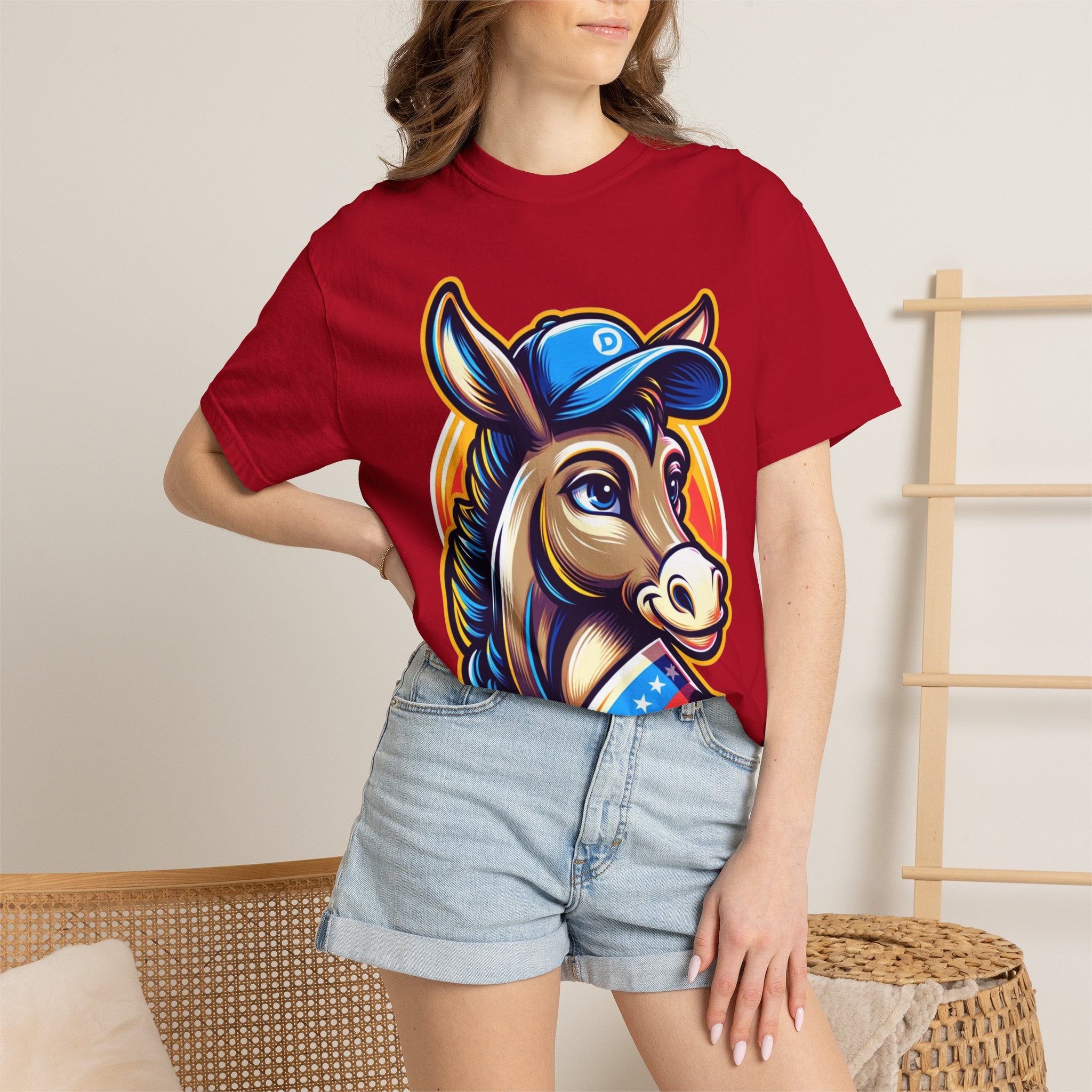 "The Party Animal (Vibrant Edition)" Unisex Garment-Dyed T-shirt