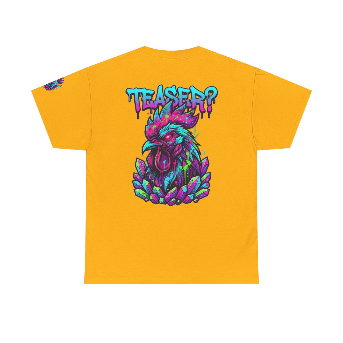 Color: Gold | Cock Teaser Premium Graphic Tee