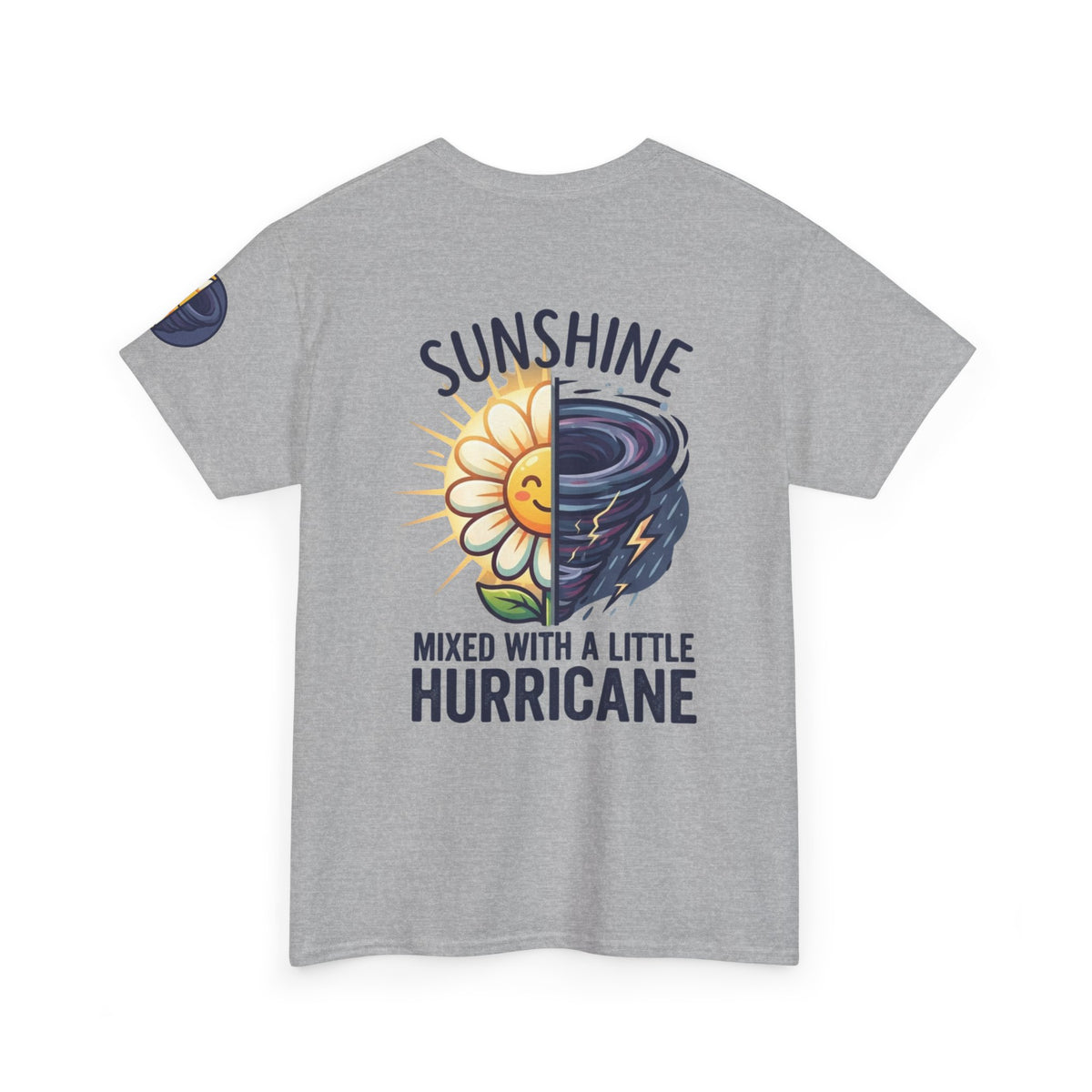 Color: Sport Grey | Sunshine Mixed With A Little Hurricane Premium Graphic Tee