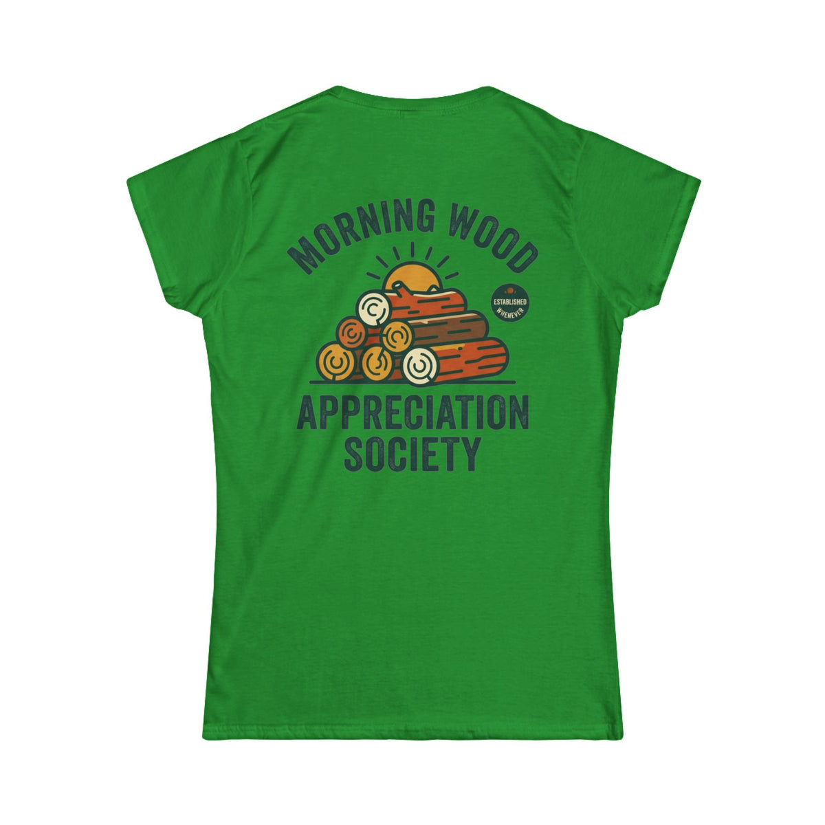 "Morning Wood Appreciation Society" Women's Tee
