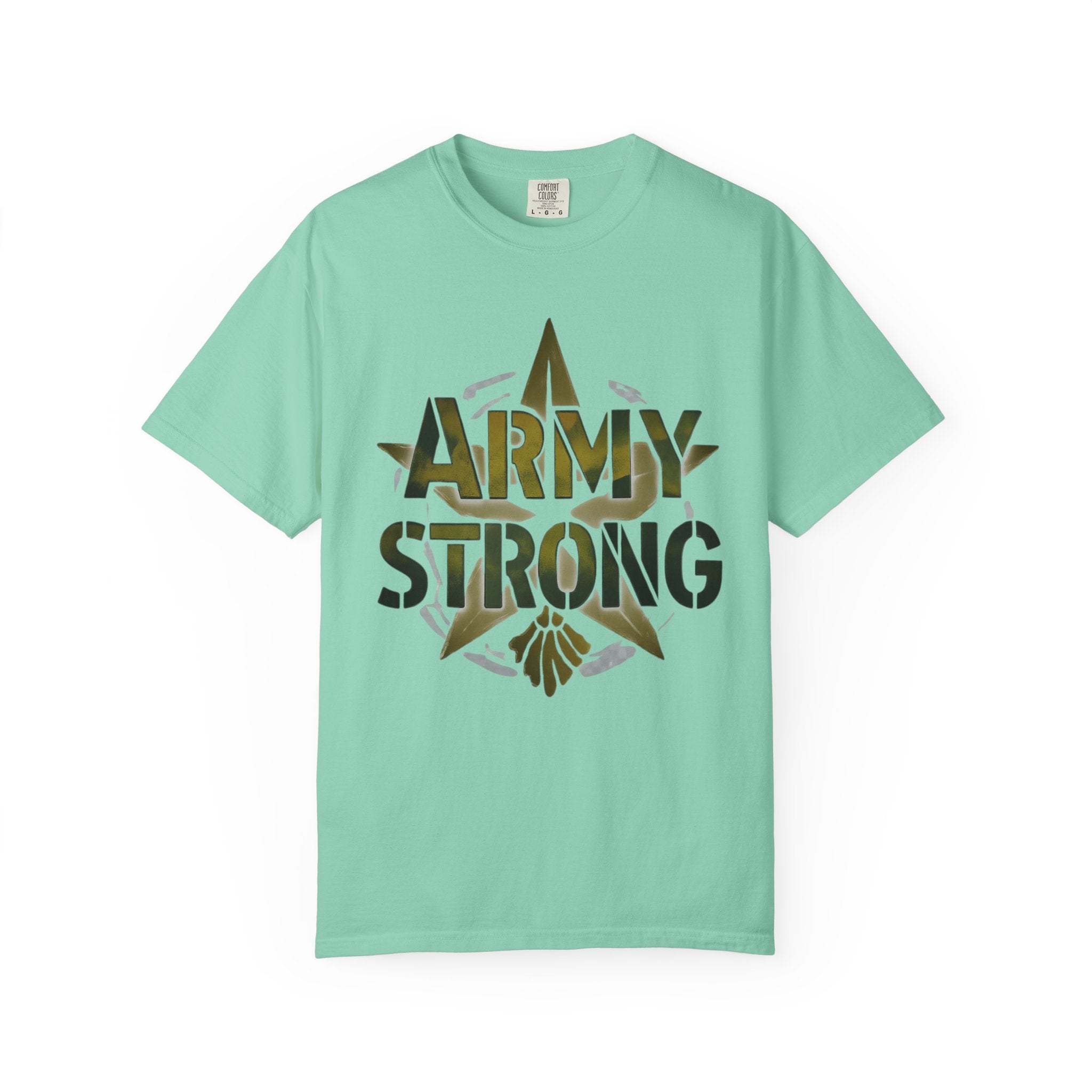 "Army Strong-2" Unisex Garment-Dyed T-shirt