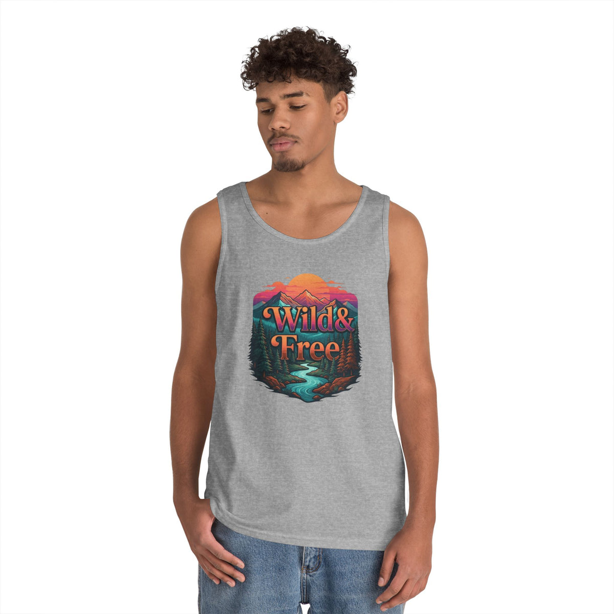 Color: Sport Grey | Wild & Free Tank Top