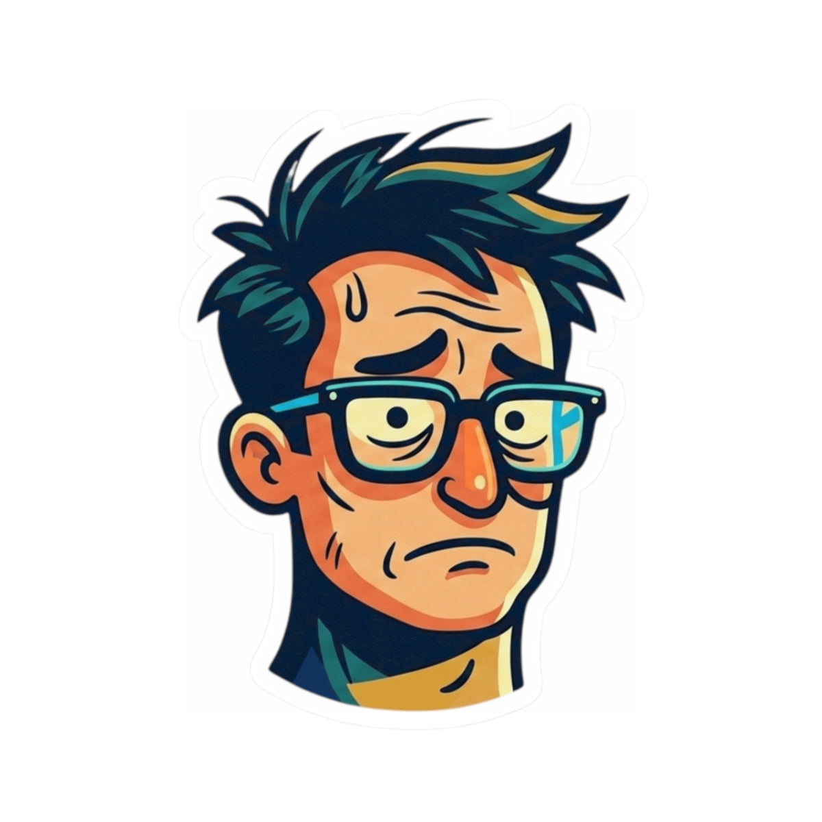 "Responsible Adult Costume" Sticker